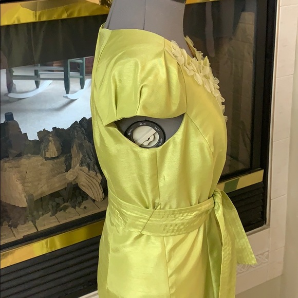 RB Collection NY Sequins Green Size 6 Dress - Picture 6 of 8